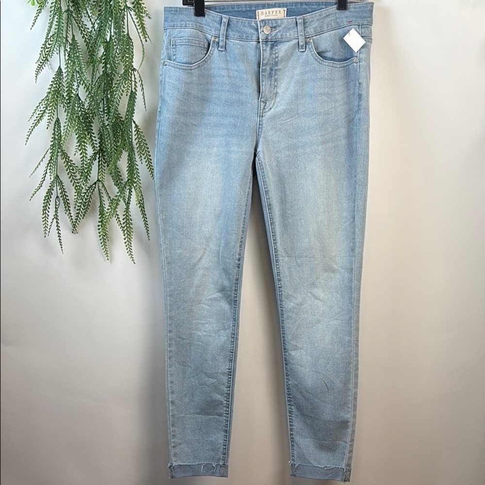 T 485 Harper Heritage Blue Skinny Jeans with Classic Denim Look